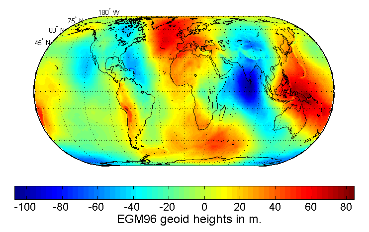 Earth Gravitational Model 1996